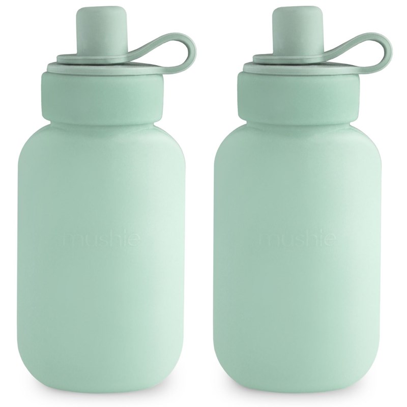 Lot de 2 gourdes alimentaires cambridge blue