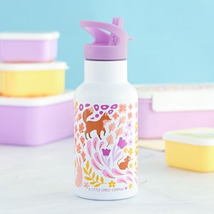 Gourde isotherme fleurs du jardin (350 ml)