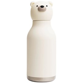 Gourde isotherme bestie ours blanc (460 ml)