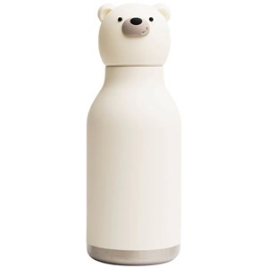 Gourde isotherme bestie ours blanc (460 ml)