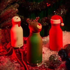Gourde isotherme bestie bonhomme de neige (460 ml)