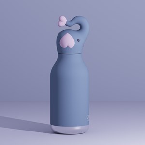 Gourde isotherme bestie eléphant (460 ml)