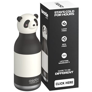 Gourde isotherme bestie panda (460 ml)