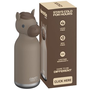 Gourde isotherme bestie cheval (460 ml)