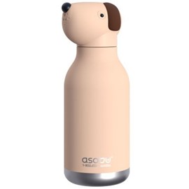Gourde isotherme bestie chien marron (460 ml)