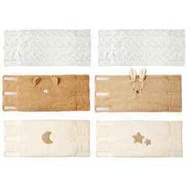 Lot de 6 protège barreaux teddy