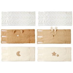 Lot de 6 protège barreaux teddy