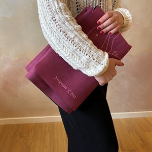 Tapis de yoga voyage divine cranberry