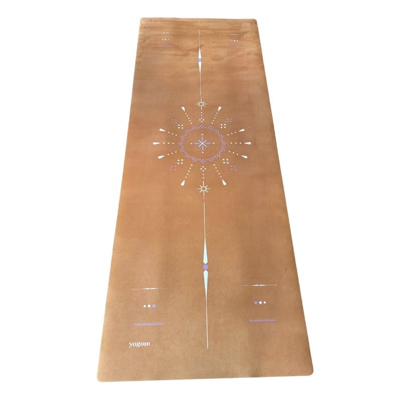 Tapis de yoga et fitness performance surya ocre