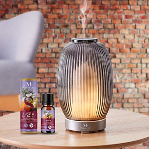 Duo diffuseur lempa gris argent + synergie love is in the air