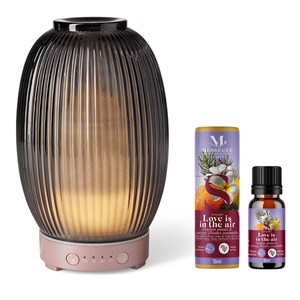Duo diffuseur lempa gris rose + synergie love is in the air