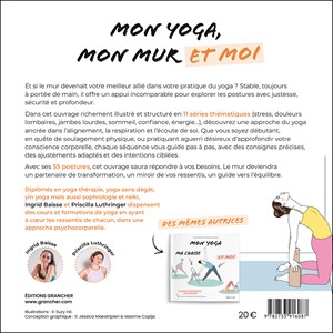 Mon yoga, mon mur et moi - 55 postures