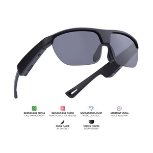 Lunettes connectées multifonctions  mogie. - modèle  atlas
