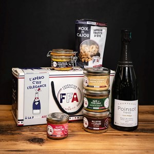 Coffret - l'apéro, c'est l'élégance à la française.
