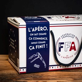 Coffret - l'apéro, on sait quand ça commence, jamais quand ça finit !