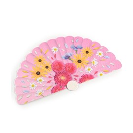 Eventail papier de graines - 21 x 12 cm
