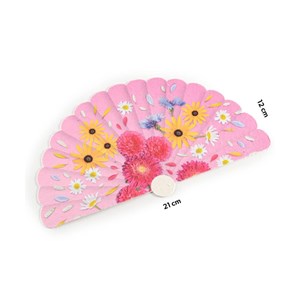 Eventail papier de graines - 21 x 12 cm