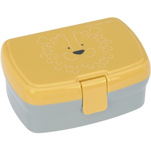 Set lunch box about friends lion
