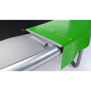 Trampoline coussin et protection de per