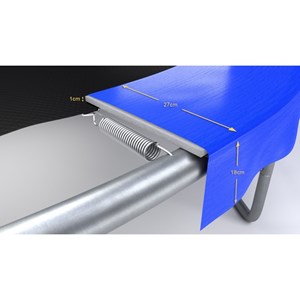 Trampoline coussin et protection de per