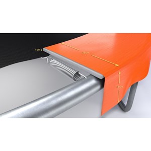 Trampoline coussin et protection de per