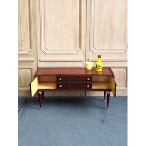 Petite enfilade en acajou et laiton n°373