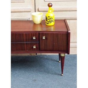 Petite enfilade en acajou et laiton n°373