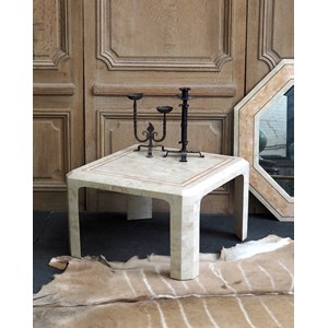 Table basse carrée en travertin n°74