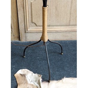 Lampadaire en laiton et verre n°294