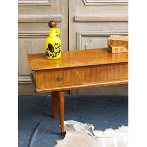 Enfilade en bois clair et laiton n°374