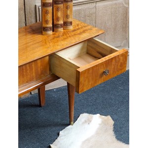 Enfilade en bois clair et laiton n°374