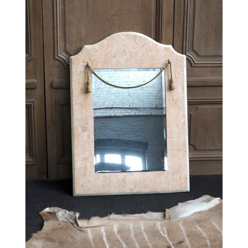 Igor, le miroir en travertin n°936