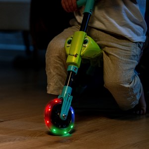 Porteur enfant à 3 roues lumineuses pli