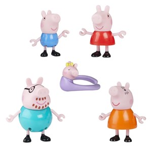 La famille peppa pig pack de 5
