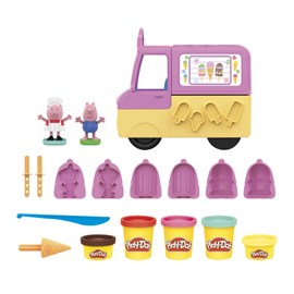 Play-doh peppa et le camion de glaces