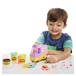 Play-doh peppa et le camion de glaces
