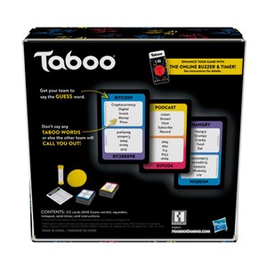 Taboo - le jeu de non dit