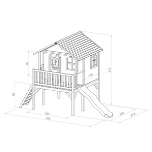 Maisonnette axi house beige