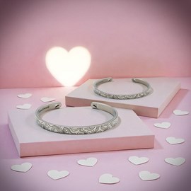 Duo topo - bracelet jonc pour couple