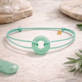 Bracelet orya en pierre aventurine