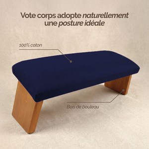 Banc de méditation, yoga pliant