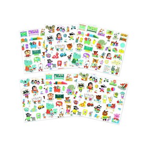 200 autocollants - maternelle