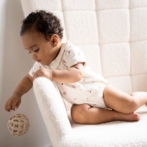 Lot de 2 balles de préhension clay-warm linen