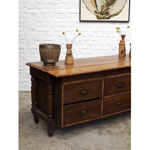 Grand meuble de cordonnier en bois n°210