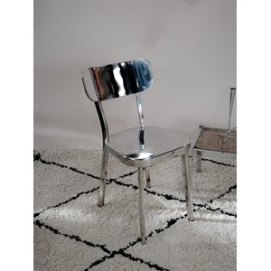 Alma, la chaise en inox n°1254