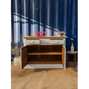 Gilbert, le buffet beige en bois n°662
