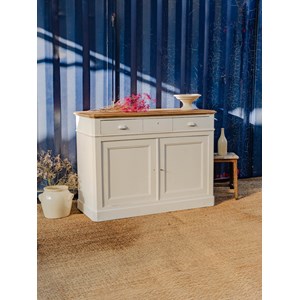 Gilbert, le buffet beige en bois n°662