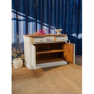 Gilbert, le buffet beige en bois n°662