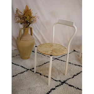 Lot de 6 chaises en métal n°1266