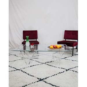 Grande table basse en verre n°773